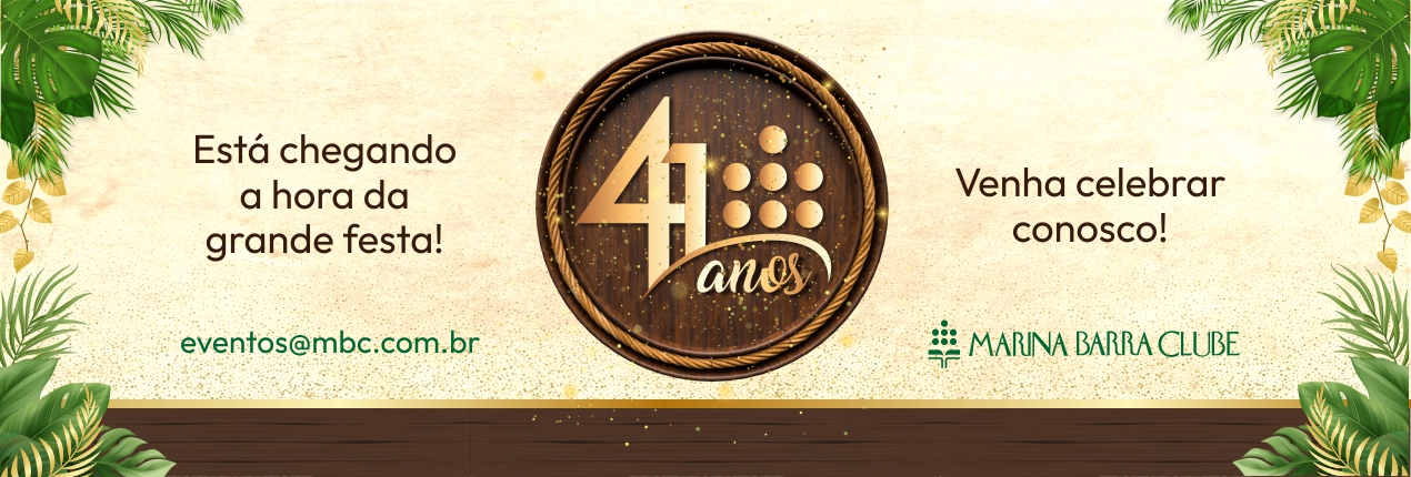 ANIVERSÁRIO MBC 41 ANOS - SAVE THE DATE site destaque